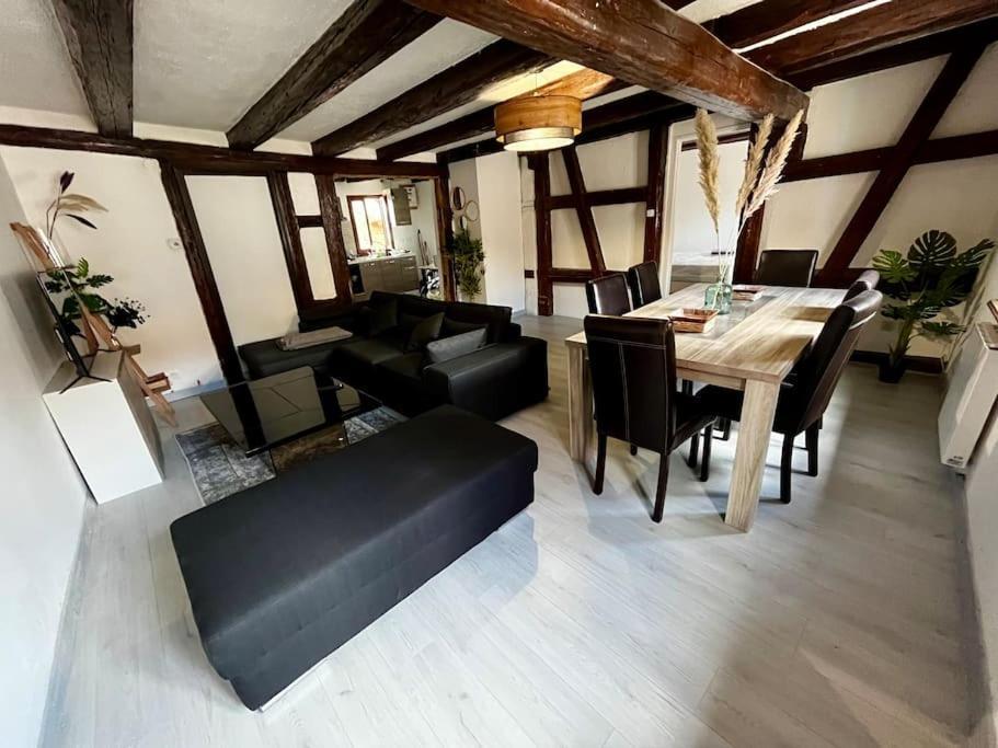 Appartement De Charme Alsacien, Centre Historique 塞莱斯塔 外观 照片